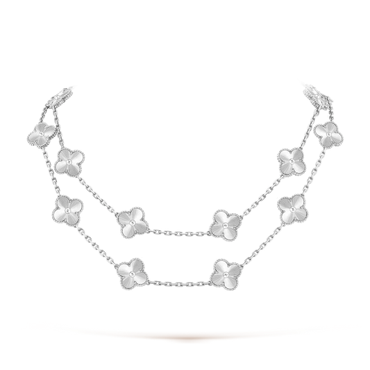 [Amore Jewelry]CLOVER 20 MOTIFS  LASER SILVER