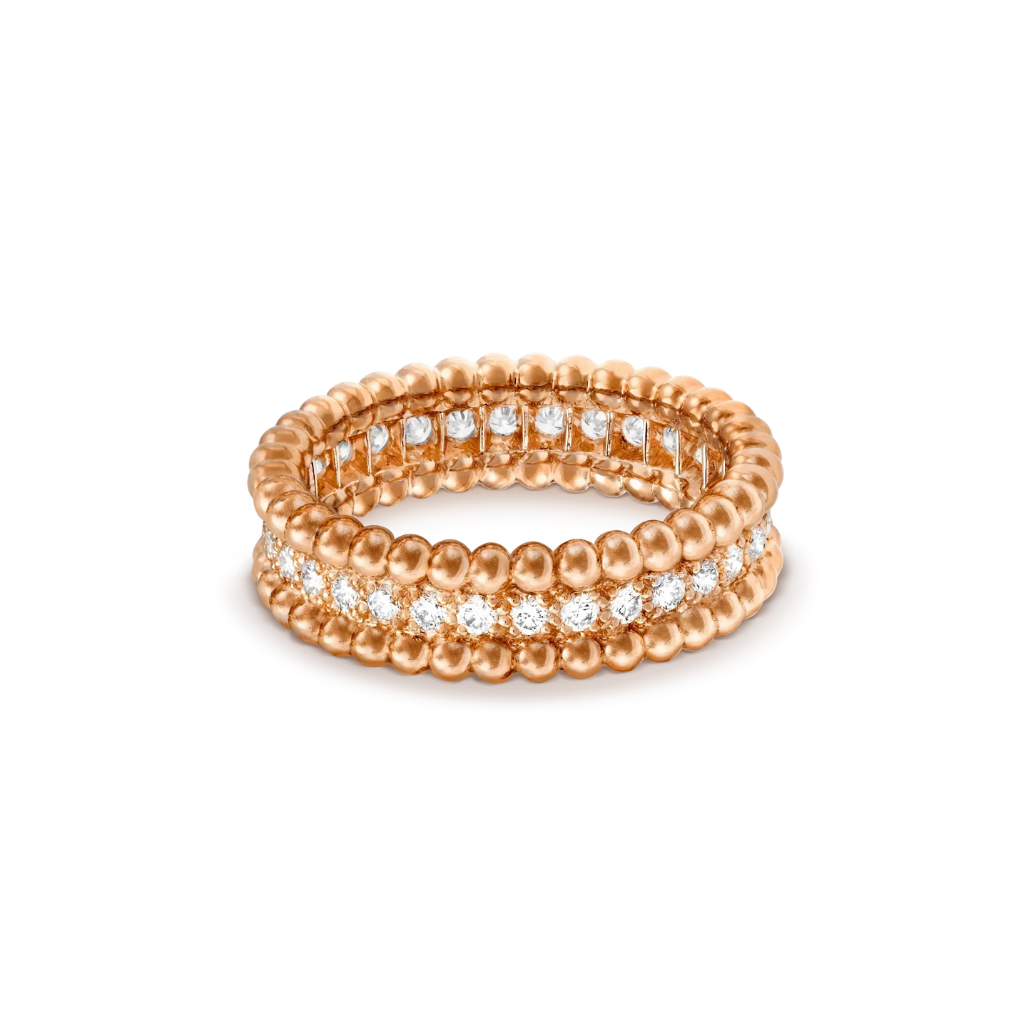[Amore Jewelry]PERLEE DIAMOND ROSE GOLD RING