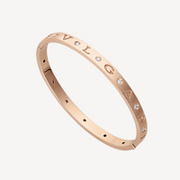 [Amore Jewelry]ZERO 1 PINK GOLD 12 DIAMONDS BRACELET