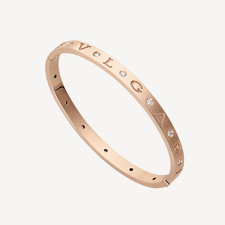 [Amore Jewelry]ZERO 1 PINK GOLD 12 DIAMONDS BRACELET