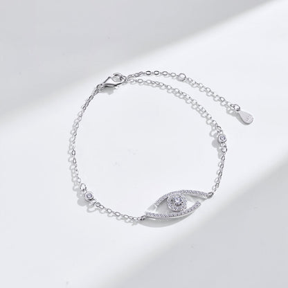 [Amore Jewelry]Lucky Eye Pave-Set Diamond Bracelet