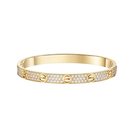 [Amore Jewelry]LOVE BRACELET 6.1MM DIAMOND-PAVED