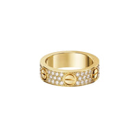 [Amore Jewelry]LOVE RING 5.5MM DIAMONDS PAVED