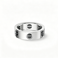 [Amore Jewelry]LOVE RING 5.5MM NO DIAMONDS  CERAMIC
