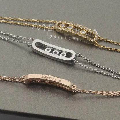 [Amore Jewelry] Move Classique pavé bracelet