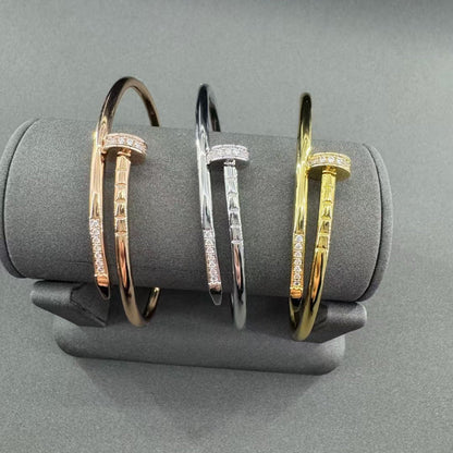 [Amore Jewelry]JUSTE BRACELET 2.5MM DIAMONDS NEW