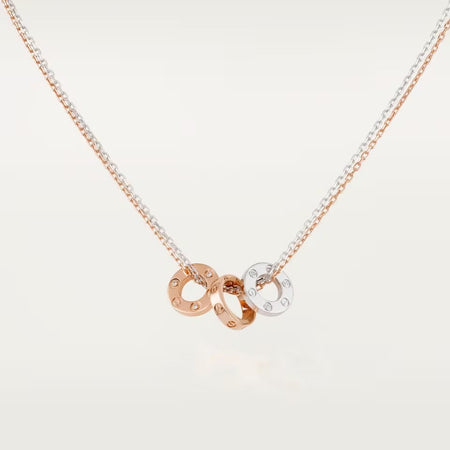 [Amore Jewelry]LOVE 6 DIAMOND PENDANT NECKLACE