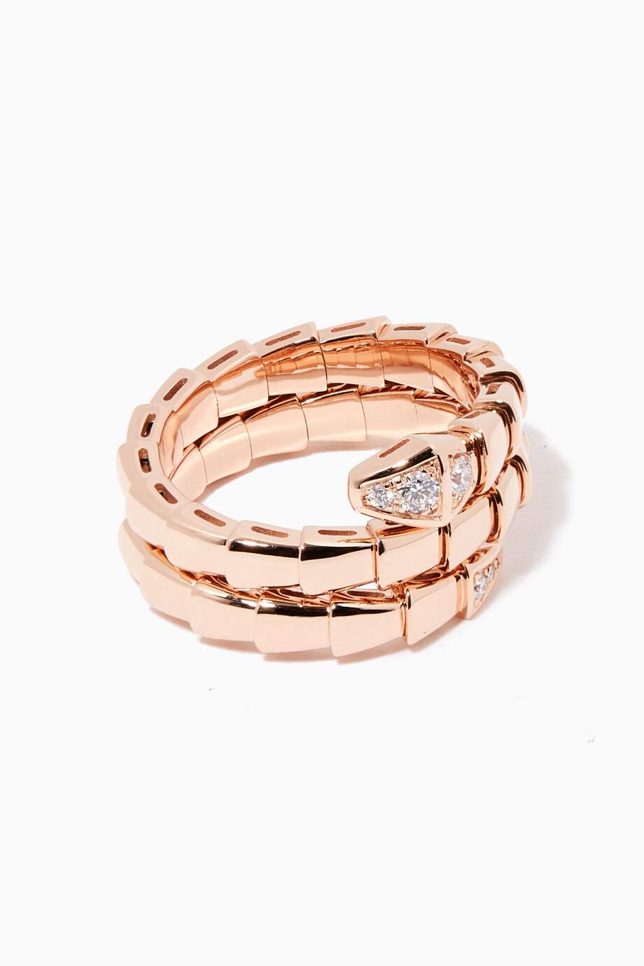 [Amore Jewelry]SERPENTS DOUBLE ROW DIAMOND RING