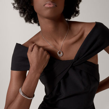 [Amore Jewelry]ETINCELLE  FULL DIAMOND NECKLACE