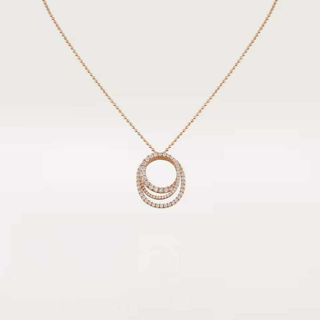 [Amore Jewelry]ETINCELLE  FULL DIAMOND NECKLACE