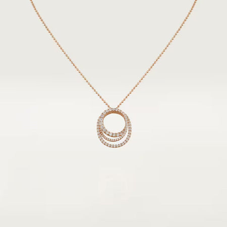 [Amore Jewelry]ETINCELLE  FULL DIAMOND NECKLACE