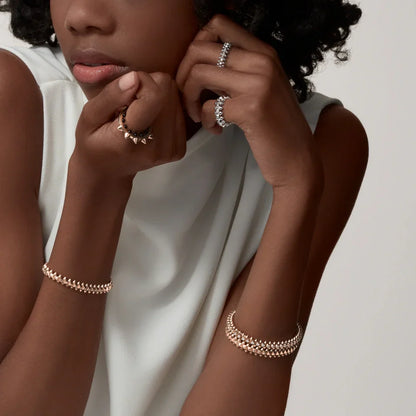 [Amore Jewelry]CLASH  BRACELET 8MM DIAMONDS