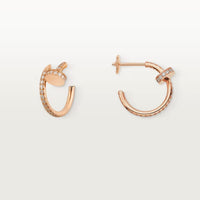 [Amore Jewelry]JUSTE FULL DIAMOND SMALL EARRINGS