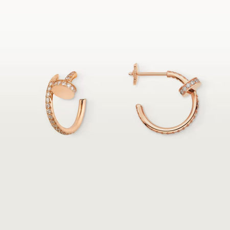 [Amore Jewelry]JUSTE FULL DIAMOND SMALL EARRINGS
