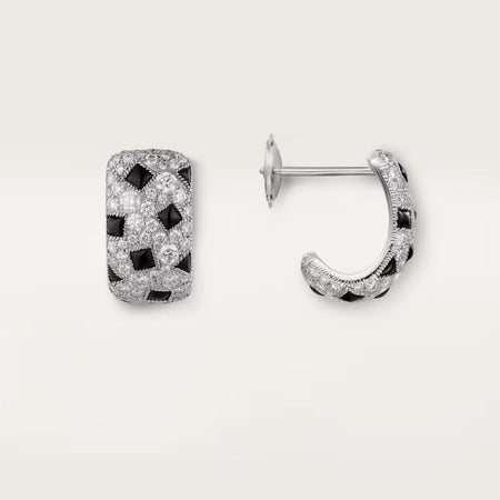 [Amore Jewelry]PANTHERE MINI FULL DIAMOND EARRINGS