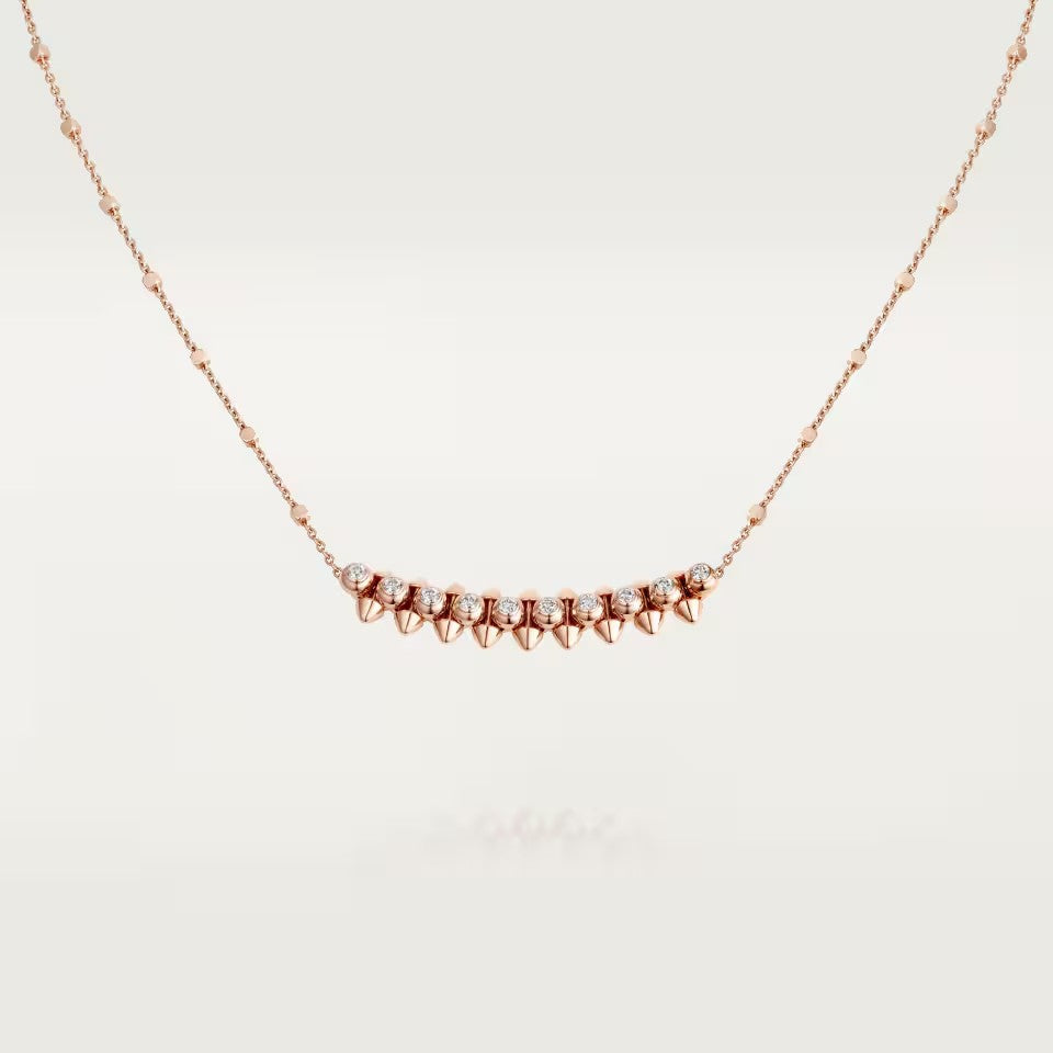 [Amore Jewelry]CLASH  MEDIUM DIAMOND NECKLACE