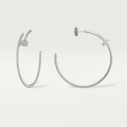 [Amore Jewelry]JUSTE FULL DIAMOND LARGE EARRINGS