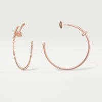 [Amore Jewelry]JUSTE FULL DIAMOND LARGE EARRINGS