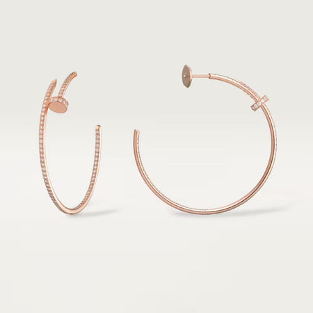 [Amore Jewelry]JUSTE FULL DIAMOND LARGE EARRINGS