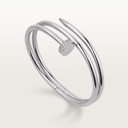[Amore Jewelry]JUSTE BRACELET 3.5MM DOUBLE ROW DIAMOND