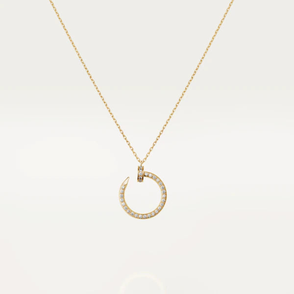 [Amore Jewelry]JUSTE NECKLACE GOLD DIAMONDS