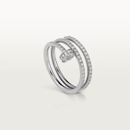 [Amore Jewelry]JUSTE RING 4.8MM FULL DIAMOND