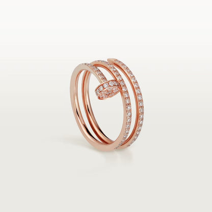 [Amore Jewelry]JUSTE RING 4.8MM FULL DIAMOND