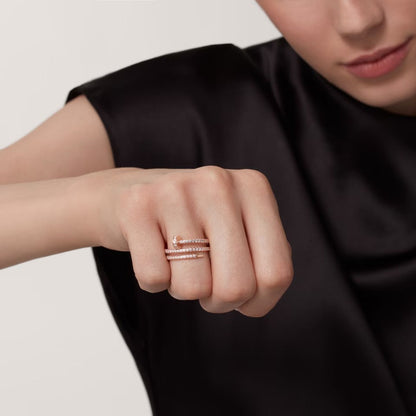 [Amore Jewelry]JUSTE RING 4.8MM FULL DIAMOND