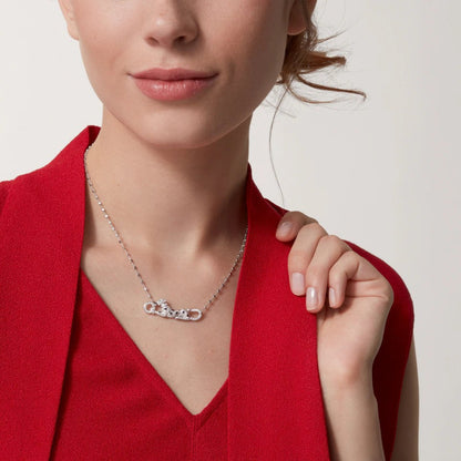 [Amore Jewelry]PANTHERE PAVED DIAMOND NECKLACE