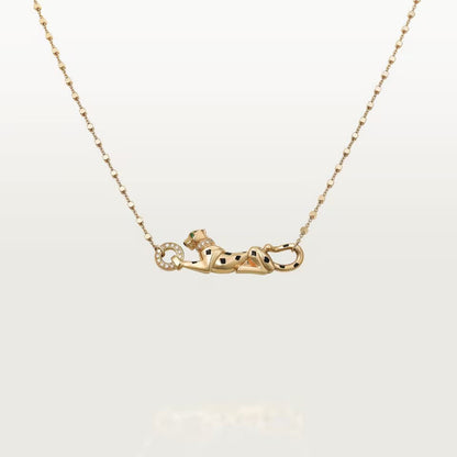 [Amore Jewelry]PANTHERE FULL DIAMOND NECKLACE