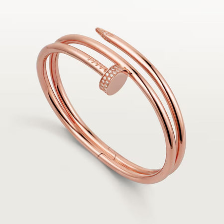 [Amore Jewelry]JUSTE BRACELET 3.5MM DOUBLE ROW DIAMOND