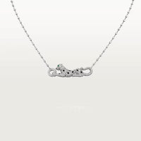 [Amore Jewelry]PANTHERE PAVED DIAMOND NECKLACE
