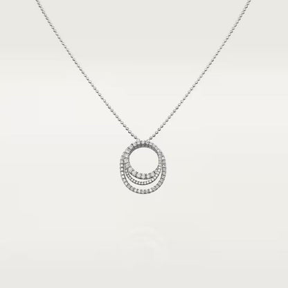 [Amore Jewelry]ETINCELLE  FULL DIAMOND NECKLACE