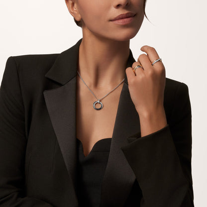 [Amore Jewelry]TRINITY CERAMIC NECKLACE