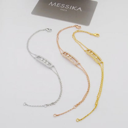 [Amore Jewelry] Move Classique pavé bracelet