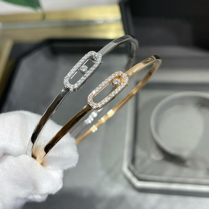 [Amore Jewelry]Move Uno pavé flex bangle medium