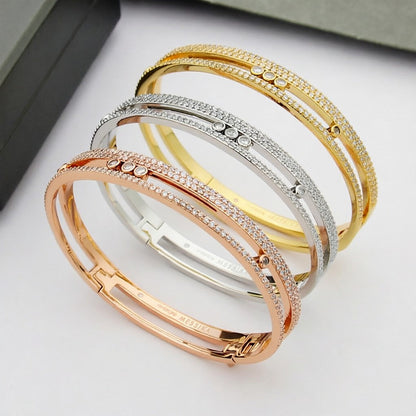 [Amore Jewelry]Move Romane pavé bangle