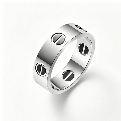 [Amore Jewelry]LOVE RING 5.5MM NO DIAMONDS  CERAMIC