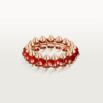 [Amore Jewelry]CLASH 7.9MM AGATE CHALCEDONY RING