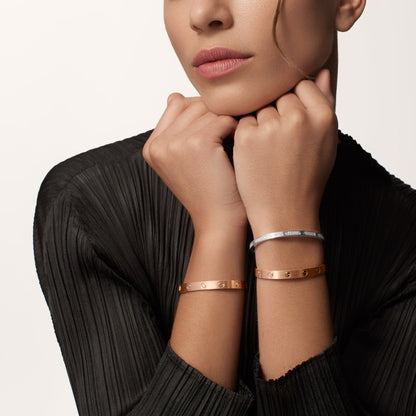 [Amore Jewelry]LOVE BRACELET 6.1MM BRUSHED