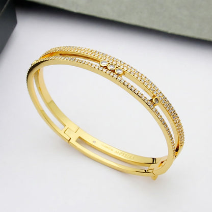 [Amore Jewelry]Move Romane pavé bangle