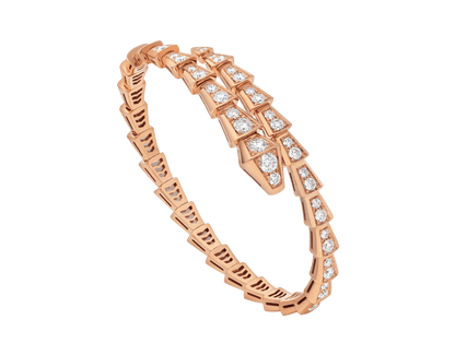 [Amore Jewelry]SERPENTI BRACELET 6.8MM PINK GOLD DIAMOND
