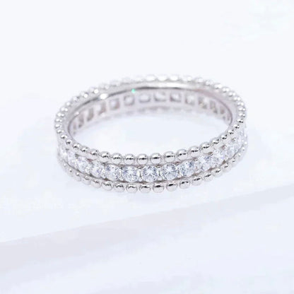 [Amore Jewelry]PERLEE DIAMOND SILVER RING