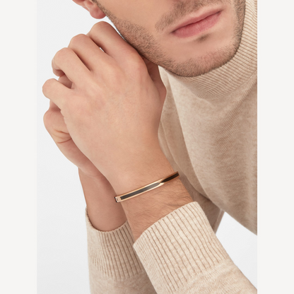 [Amore Jewelry]ZERO 1 PINK GOLD WITH BLACK CERAMIC BRACELET