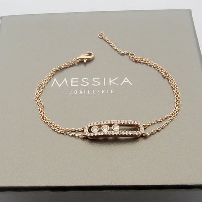 [Amore Jewelry] Move Classique pavé bracelet