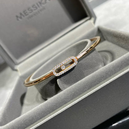 [Amore Jewelry]Move Uno pavé flex bangle medium