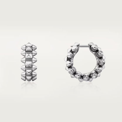 [Amore Jewelry]CLASH MINI HOOP EARRINGS