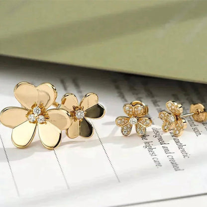 [Amore Jewelry]CLOVER COMOS GOLD DIAMOND RING