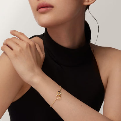 [Amore Jewelry]LOVE BRACELET DOUBLE RING