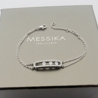 [Amore Jewelry] Move Classique pavé bracelet